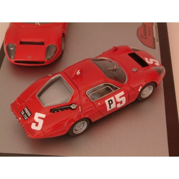 Cofanetto Fiat Abarth OT 1300 / 2000 - 1° e 2° serie 1965 - 1968 - Special Built 1:43